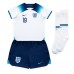 England Mason Mount #19 Hjemmebanesæt Børn VM 2022 Kort ærmer (+ korte bukser)